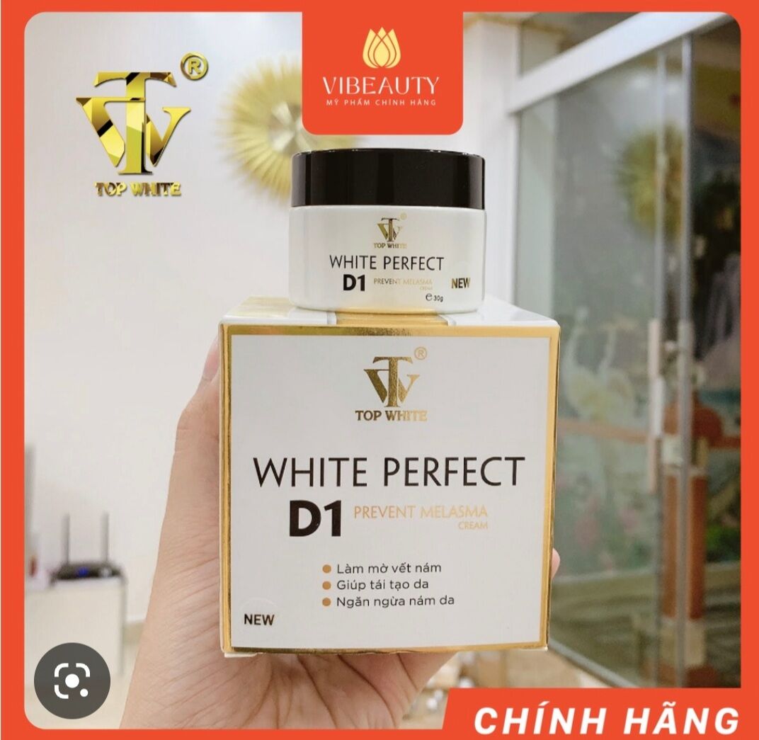 TOP WHITE D1 ( TÁI TẠO, TRẮNG DA, MỜ NÁM)