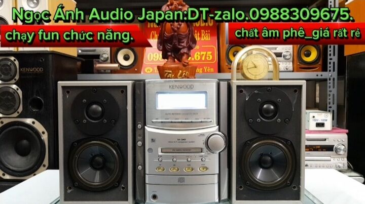 Bộ kenwood Japan ,đẹp long lanh,chất âm rất phê.