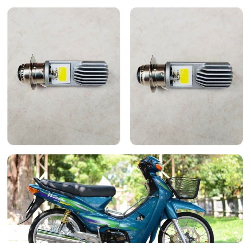 Đèn led cao cấp  cho xe wave , jupiter 2 bóng siêu sáng - 1 đôi