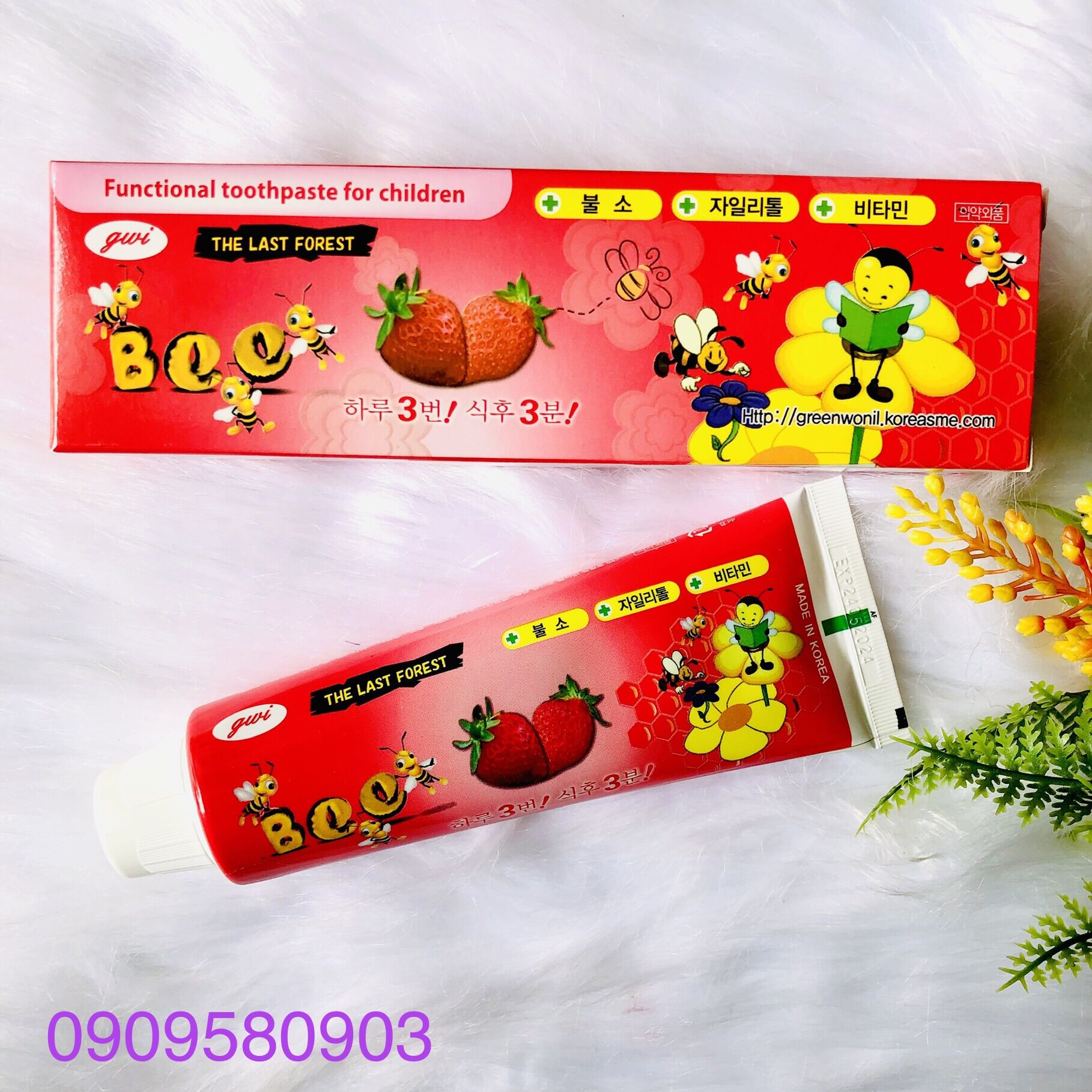 🌙 Kem đánh răng trẻ em hiệu BEE ⭐️