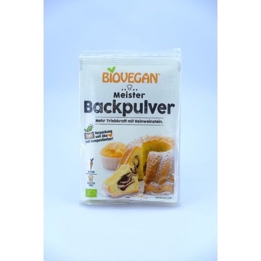 Bột nở hữu cơ cao cấp Biovegan Đức gói 17g