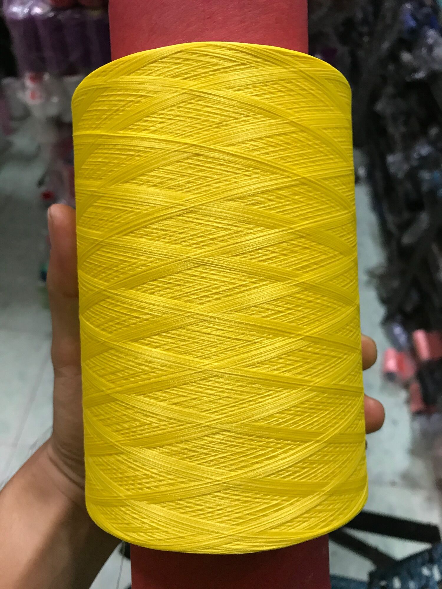 [HCM]Tơ vắt sổ màu vàng cúc 150D