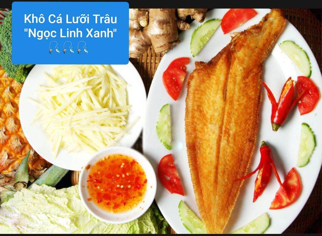 KHÔ CÁ LƯỠI TRÂU (BAO ĂN)500G/76K