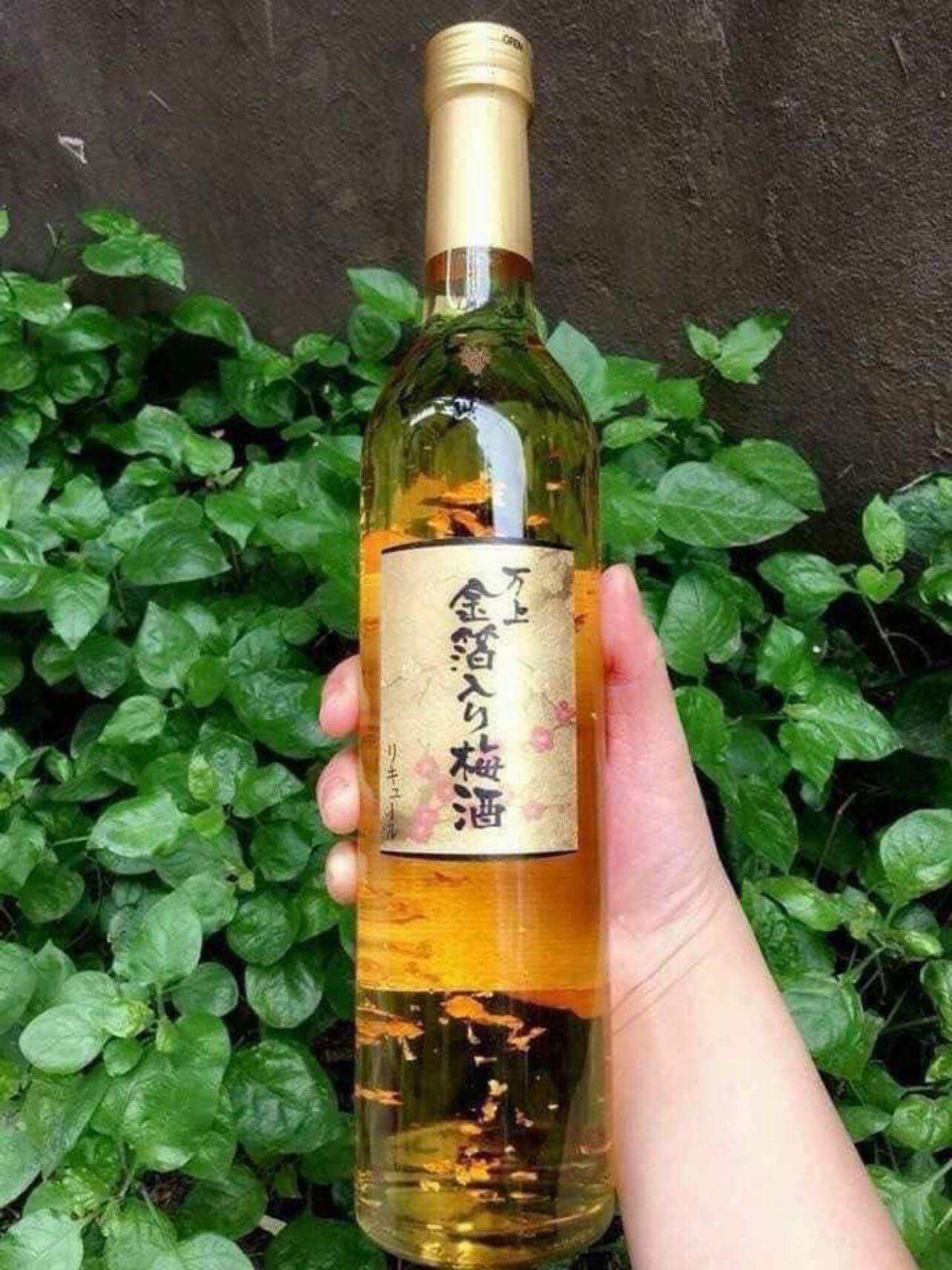 RƯỢU MƠ NHẬT(VẢY VÀNG, NGUYÊN CHẤT)