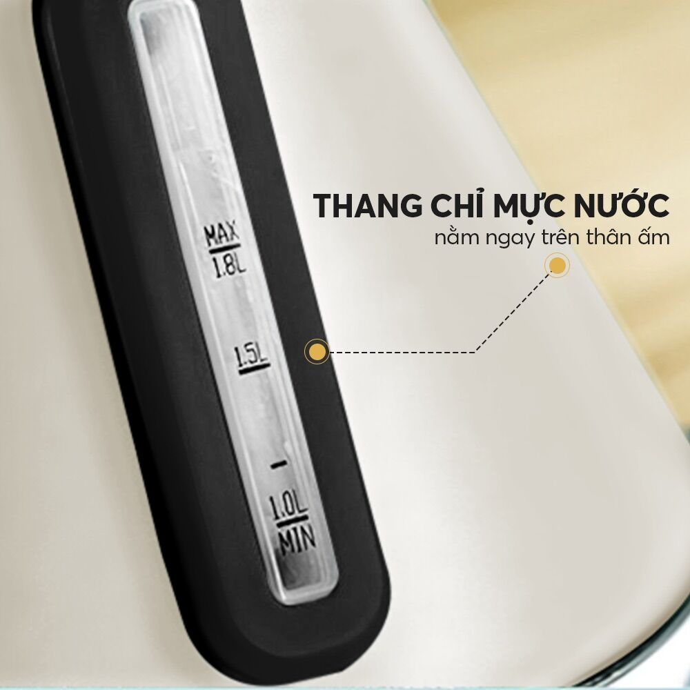 Ấm đun nước siêu tốc Elmich 1,8L KEE 1778 Mẫu mới nhất