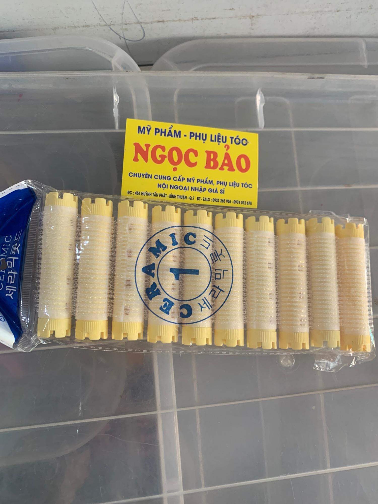 Lô uốn uốn phòng chân tóc,trục uốn phồng chân tóc, xương uốn lạnh sét 10 cái/bịch