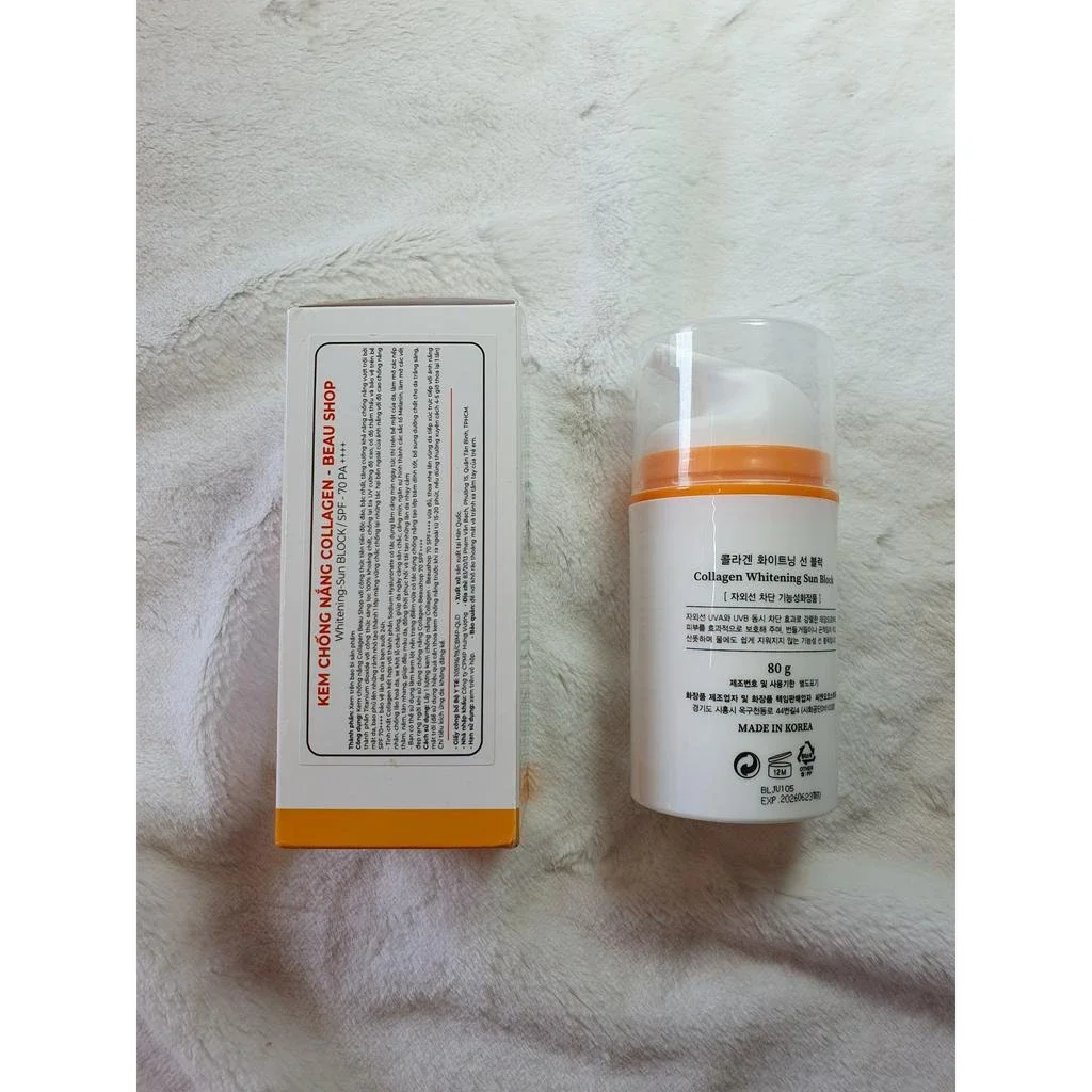 Kem chống nắng Collagen Beaushop