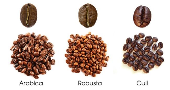 Cafe Mix Culi + Robusta + Arabica nguyên chất Ban Mê Thuột 500g