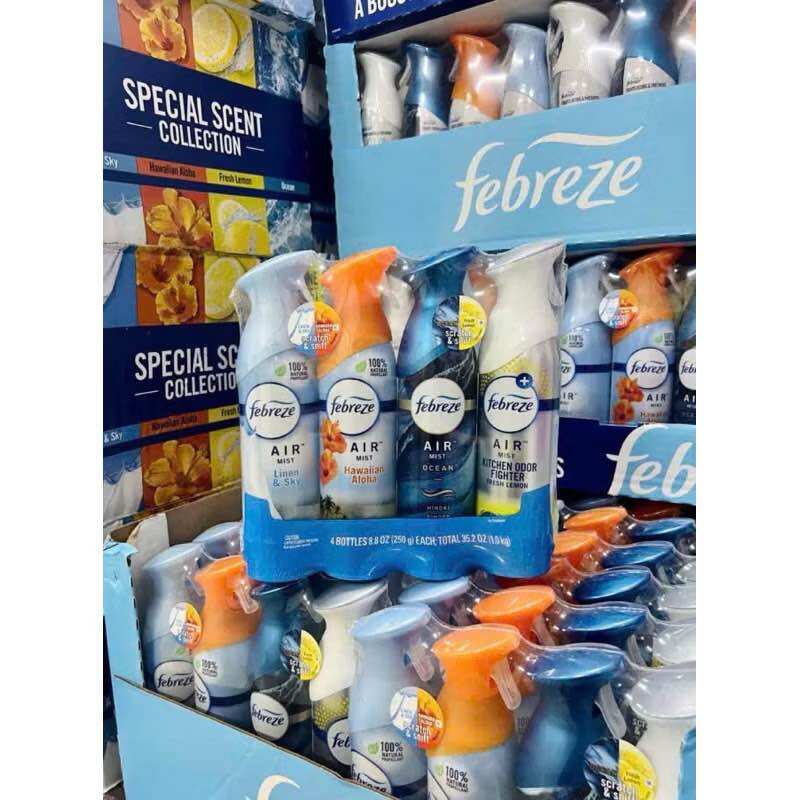 [Hàng Mỹ] Xịt thơm đủ hương phòng Febreze 250g