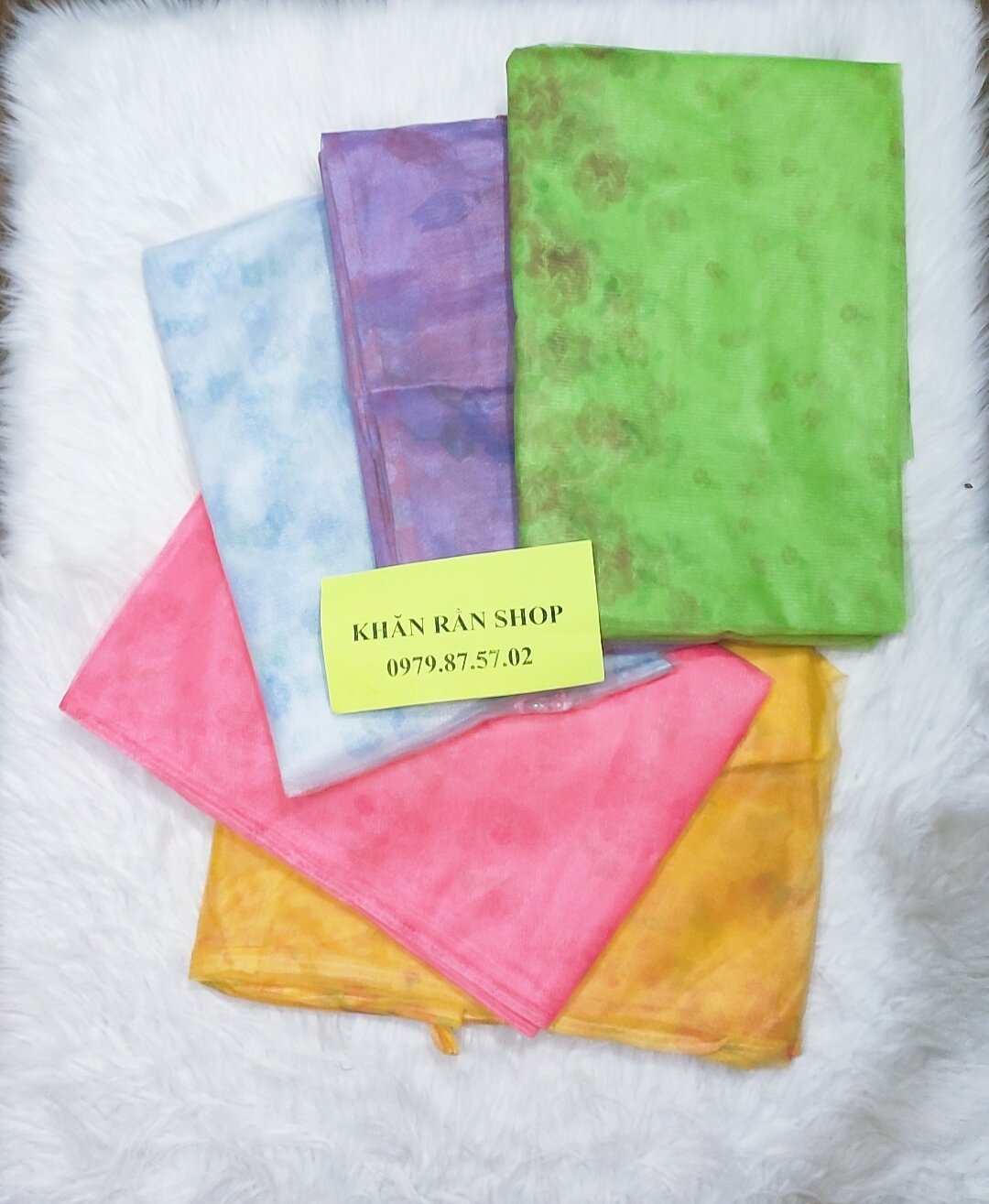 Mùng ngủ hoa 1m6x2m ảnh thật