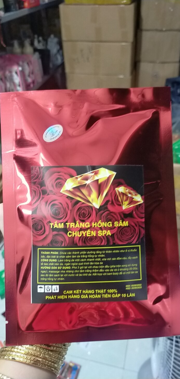 Combo 3 set tắm trắng hồng sâm