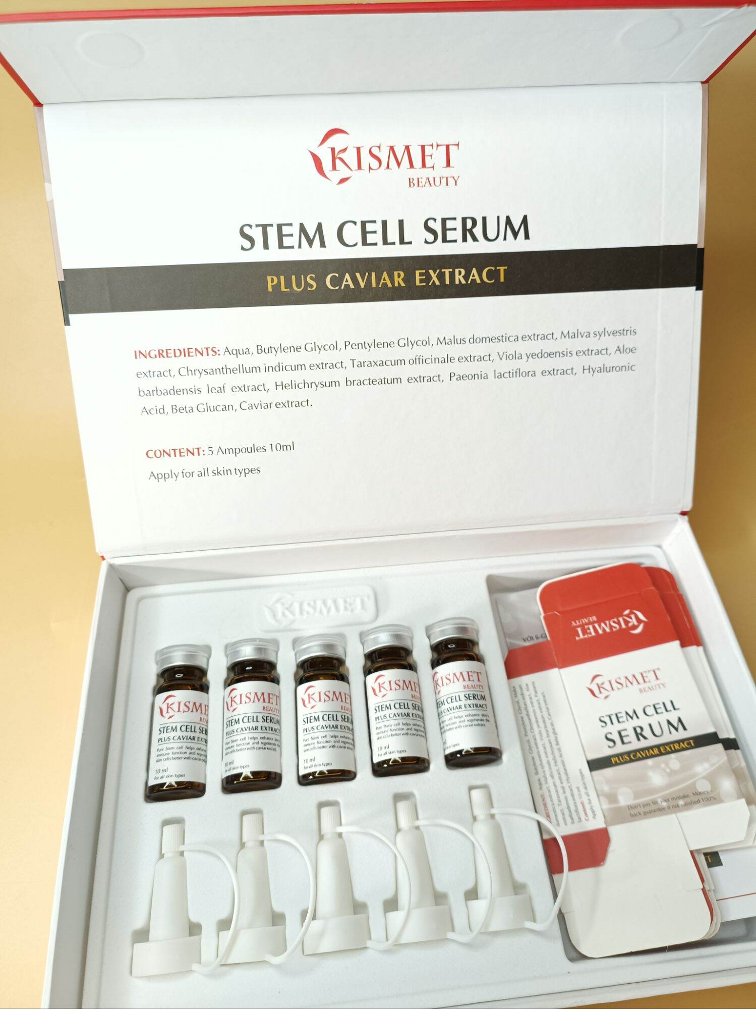 Tinh chất tế bào gốc Stem Cell Kismet tách lẻ lọ 10ml