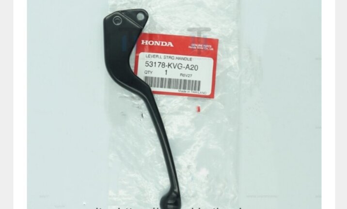 TAY THẮNG ĐEN AB/VISION/CLICK 110 ZIN HONDA ( AB CÁC ĐỜI , CLICK 110 , VISION  > 2015) 1Cặp