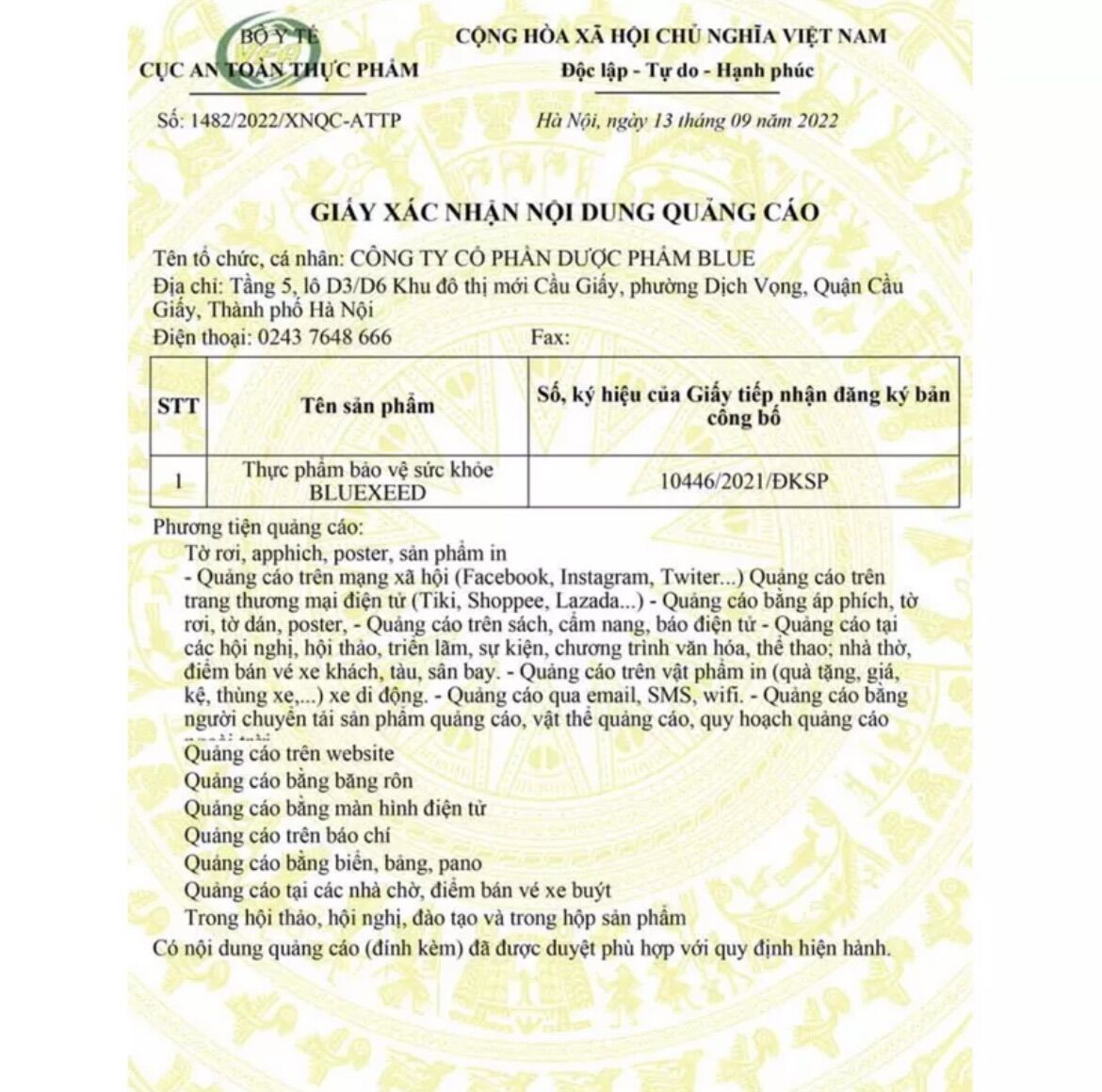 Bluexeed hỗ trợ sức khỏe cho nam giới