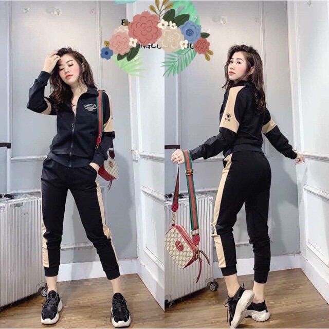 (SHOP TÁO ĐỎ BIGSIZE 50kg đến 90kg) set thể thao nữ bigsize