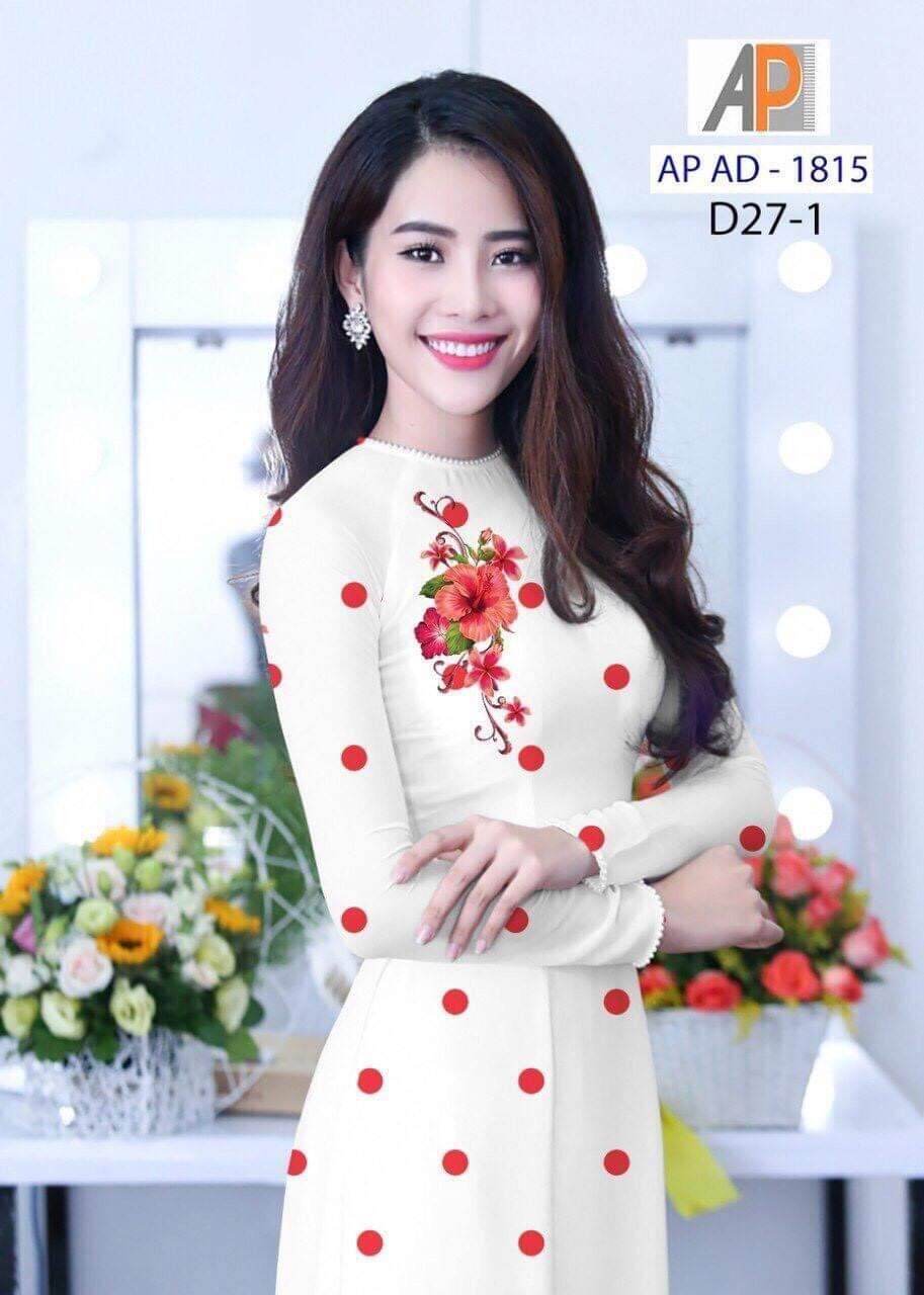 🍒2 siêu phẩm lua tơ nhật co giãn chấm bi xinh xắn, trẻ chung