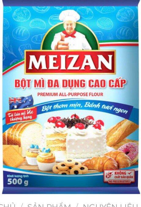 Combo 2 kg bột mì cao cấp meizan 60.000đ