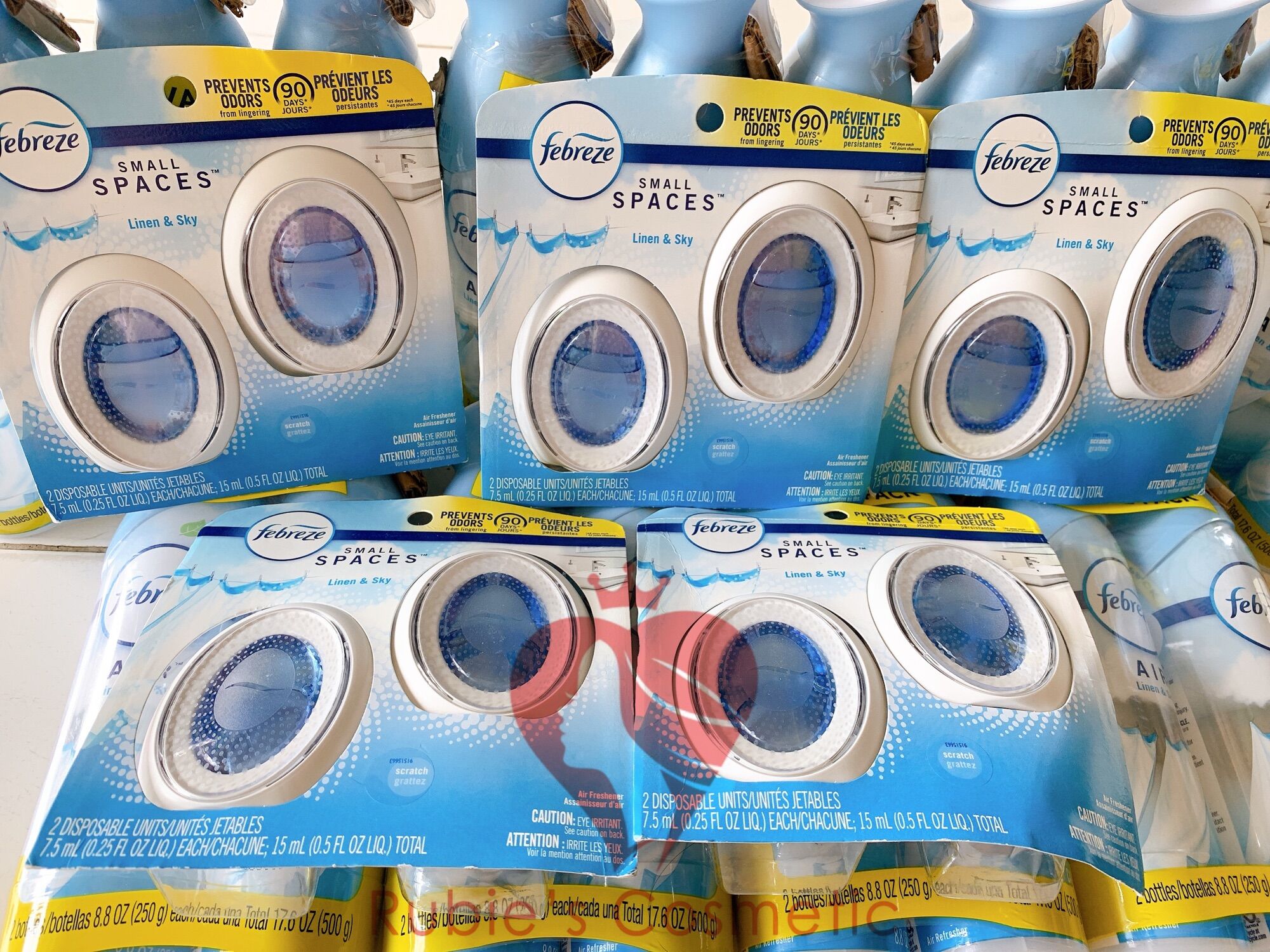 [Bill_US] Set 2 Tinh dầu thơm phòng Febreze Plug Linen & Sky