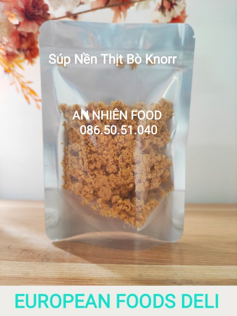 Súp Nền Thịt Bò Knorr Túi 100 Gram