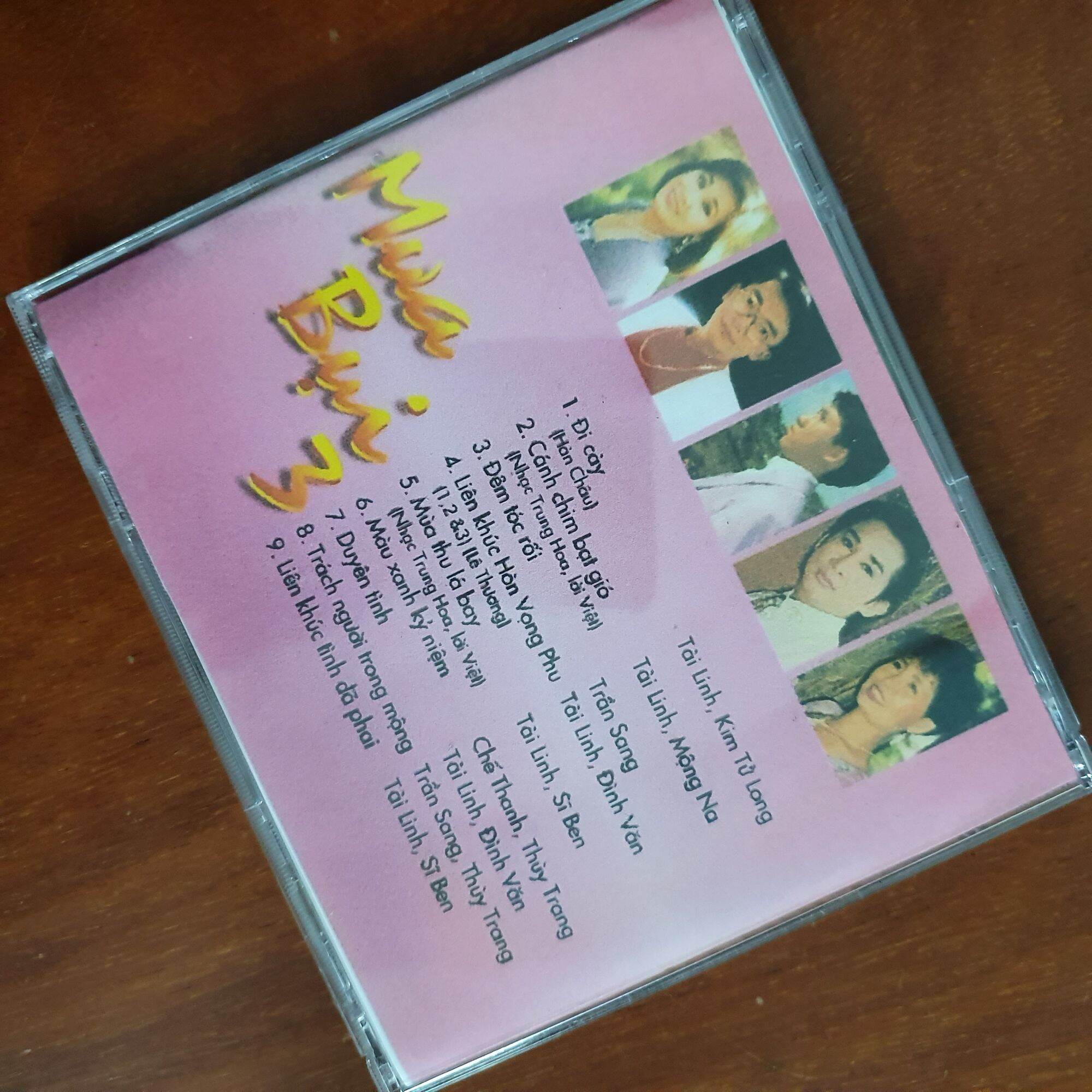 [MDCD] BỘ 8 ĐĨA CD MƯA BỤI