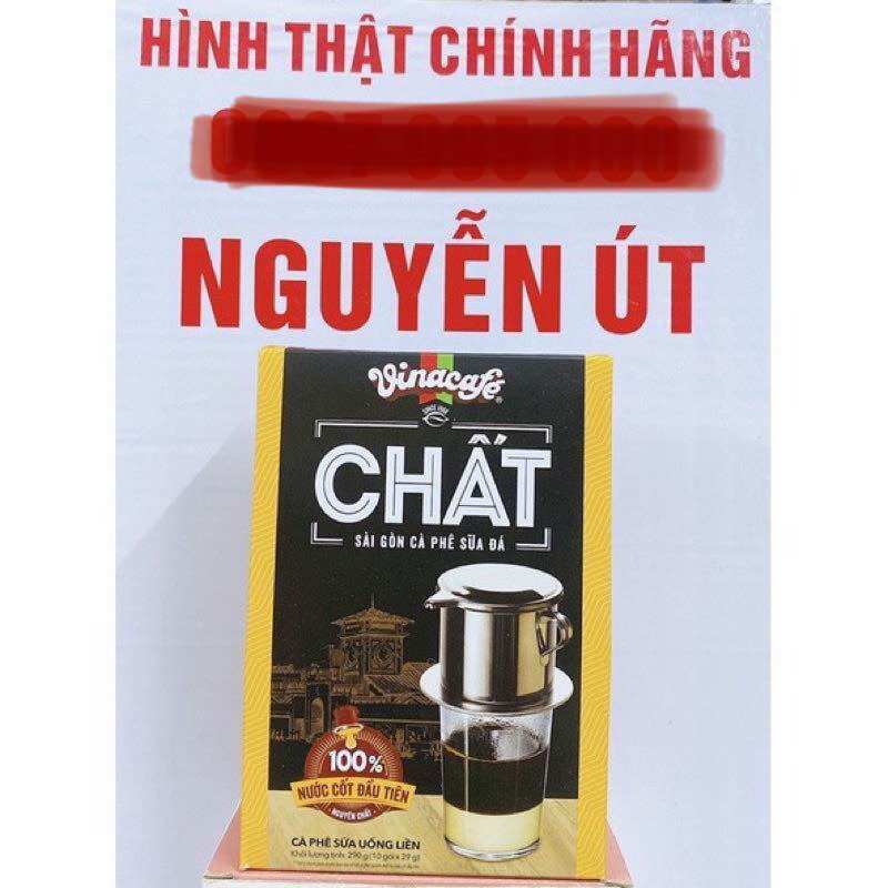 cafe vinacafe chất hộp 10 gói x 29g