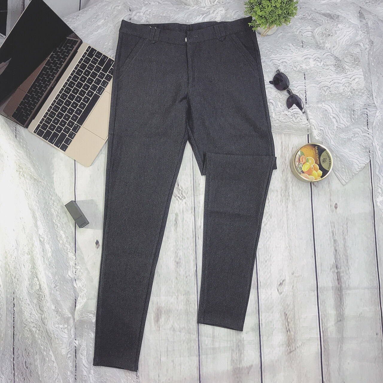 [HCM]Quần Cotton Đẹp Dây Kéo