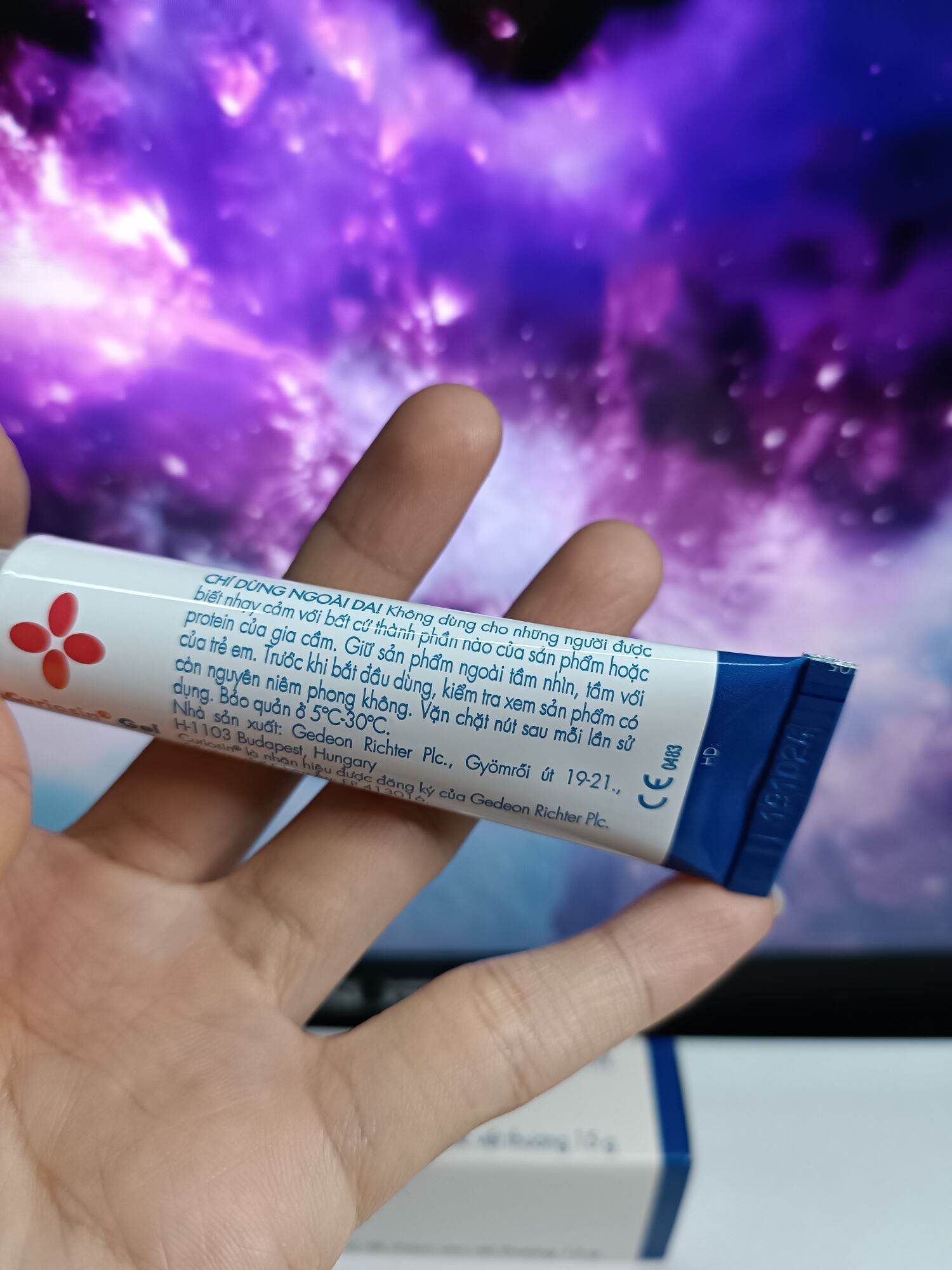 Curiosin Gel chăm sóc vết thương (15g)