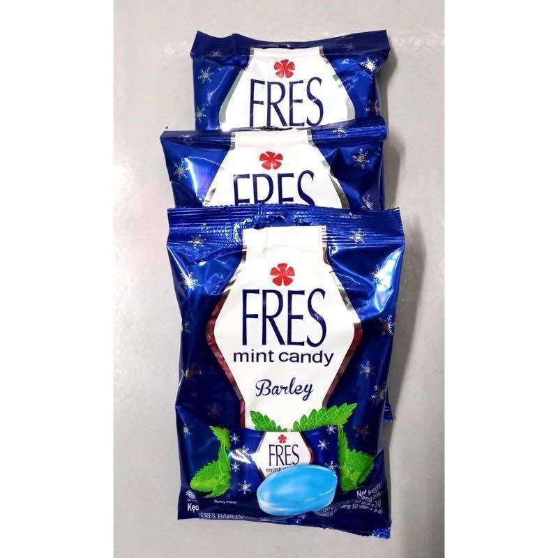 Kẹo The Bạc Hà Lúa Mạch Fres Barley Mint Candy (Gói 150g)