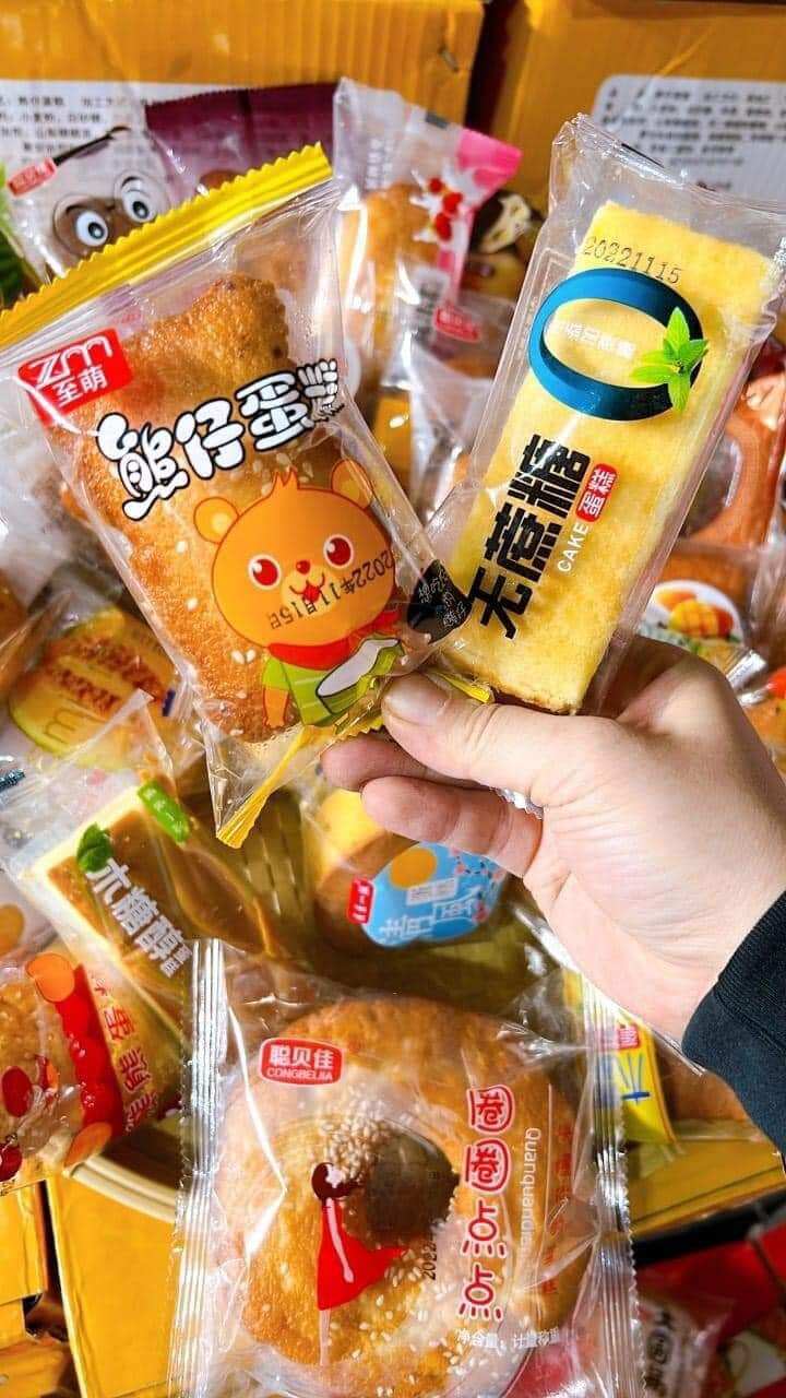 [ Thùng 2kg ] BÁNH MIX ĐÀI LOAN ĐỦ VỊ