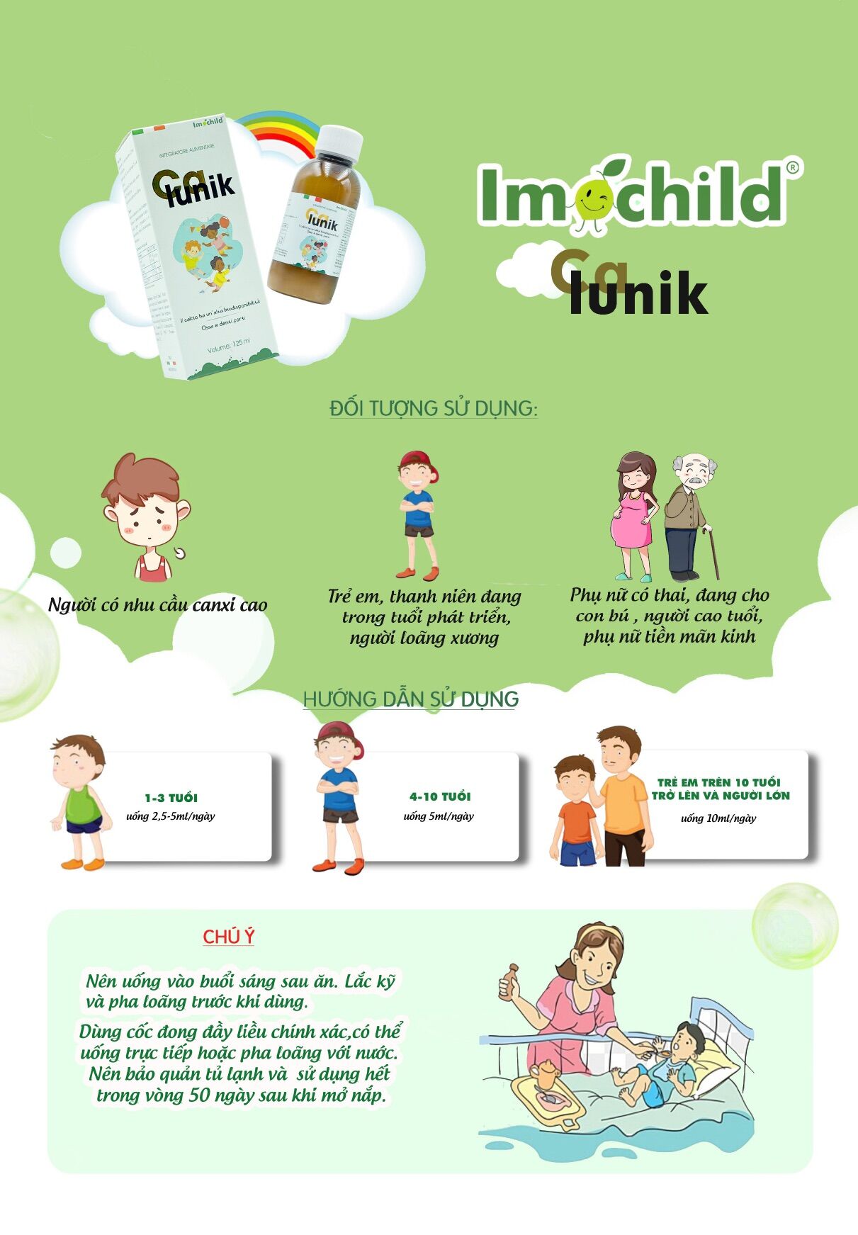 CANXI SINH HỌC : CaLunik