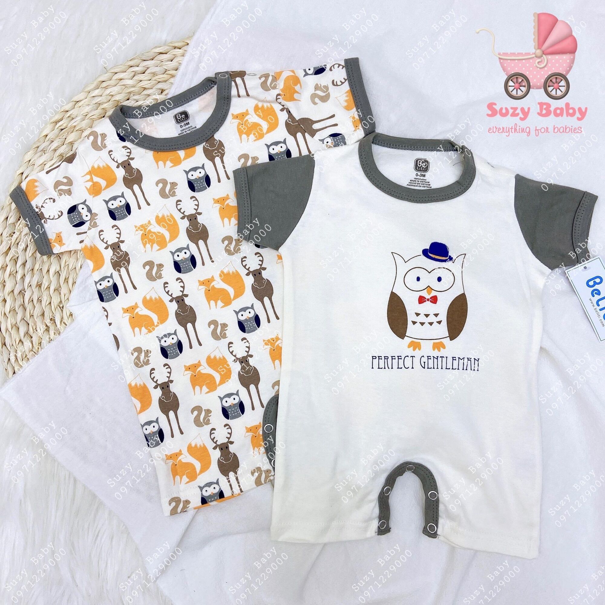 SET 2 BODY CỘC MÙA HÈ CHO BÉ