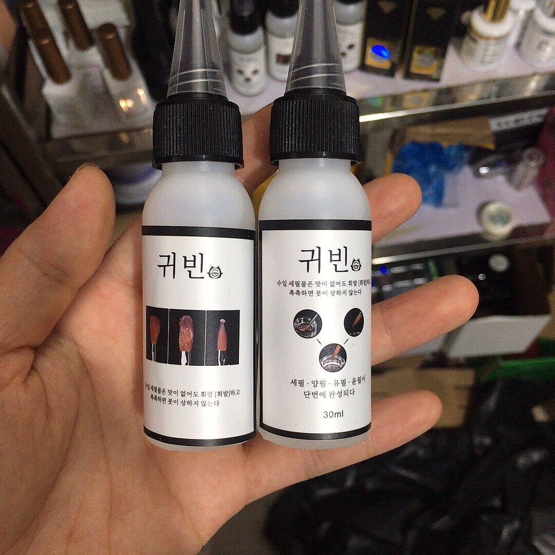 Nước rửa cọ, nước rửa cọ làm nail