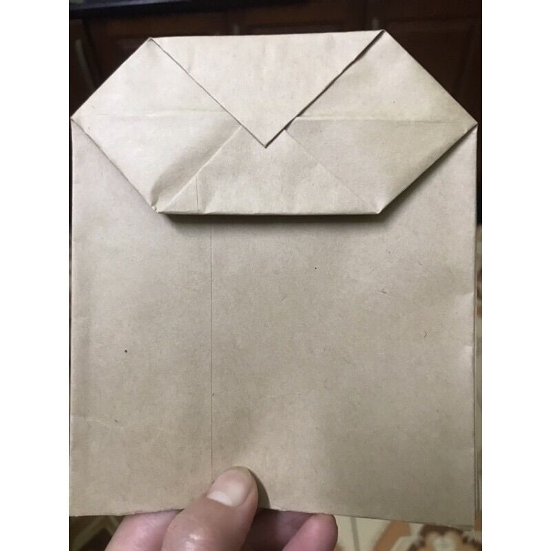 Set 1000 túi 0,5 (kt 12x16cm) túi kraft- túi xi.