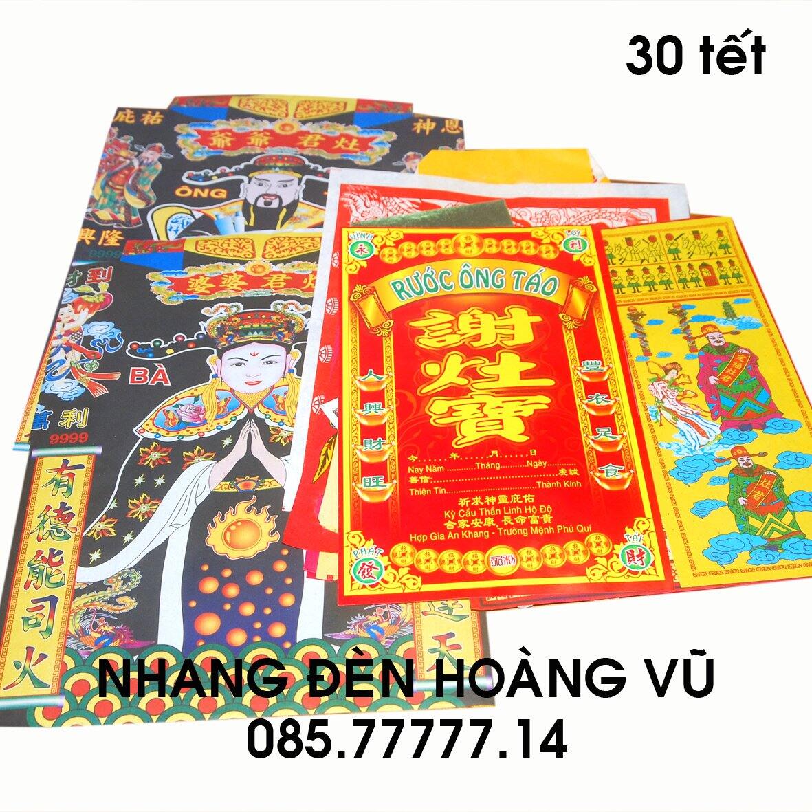 GIẤY CÚNG - Combo 10 Phần Giấy Cúng ngày Tết