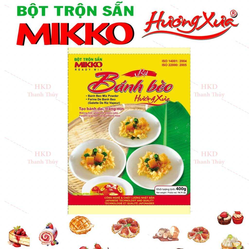 Bột bánh bèo 400gr - mikko hương xưa
