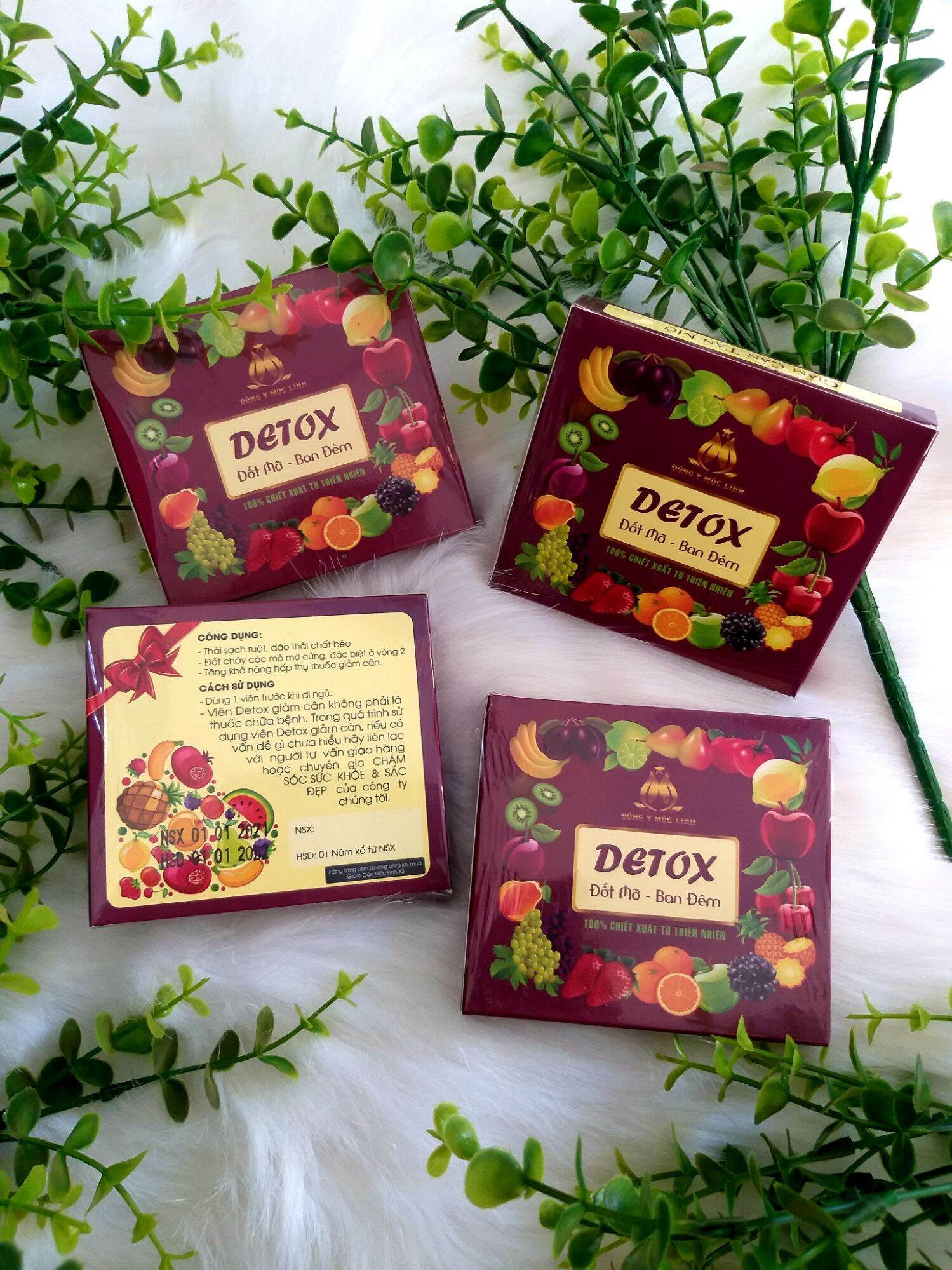 Detox Đốt Mỡ Ban Đêm X3