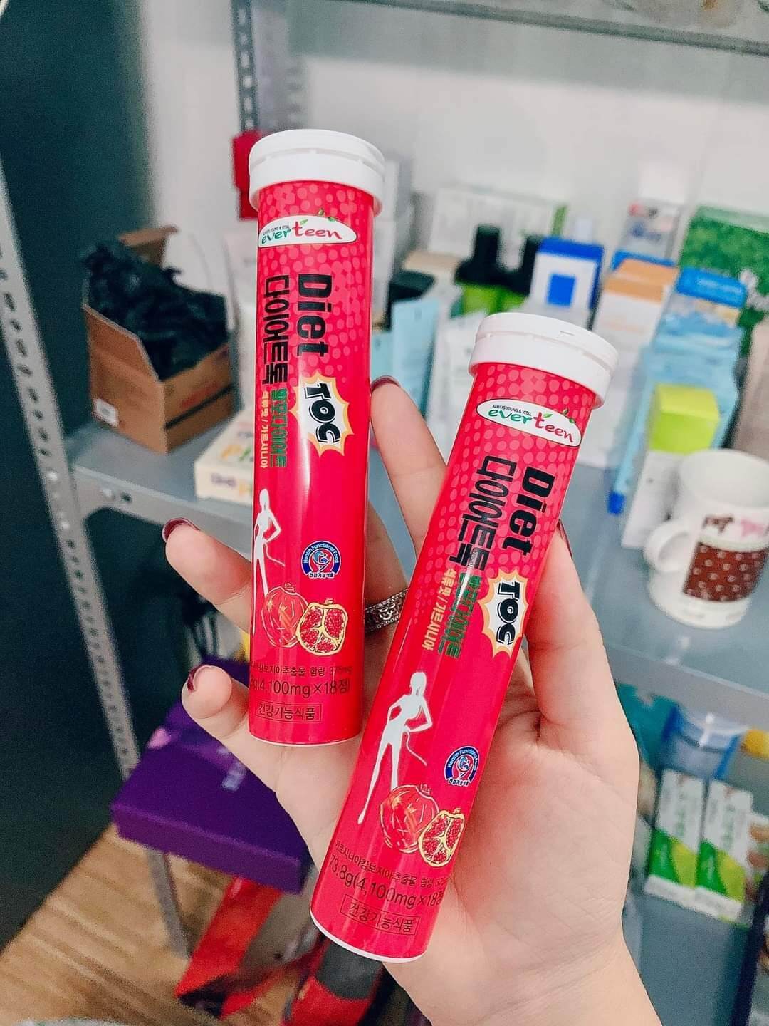 Viên sủi giảm cân Diet Toc event