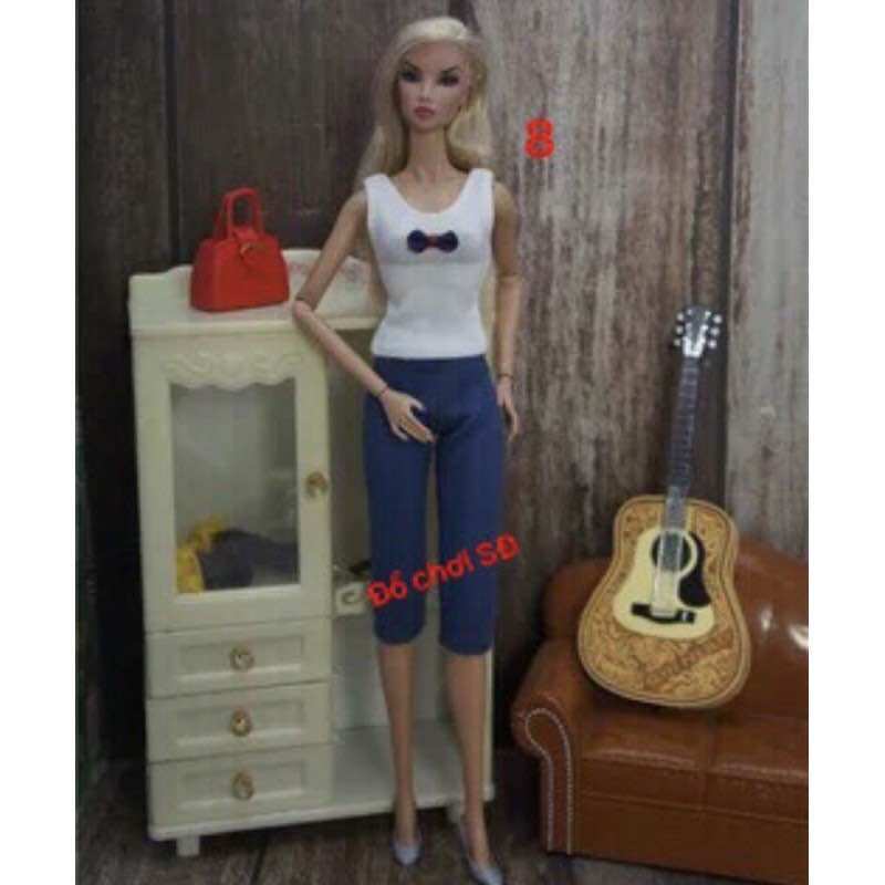 Quần áo búp bê - đồ bộ 25k