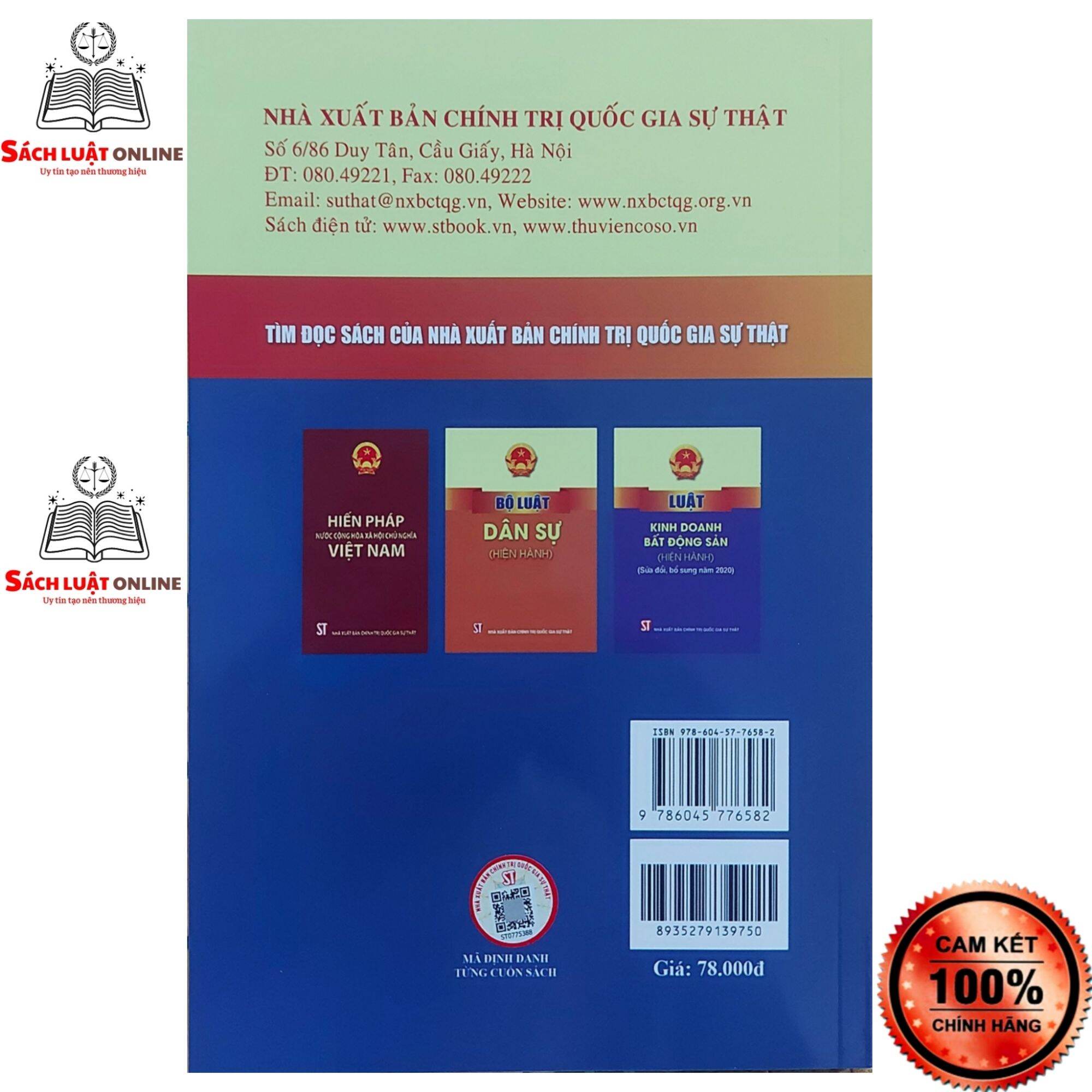Sách - Luật nhà ở (Hiện hành) (NXB Chính trị quốc gia Sự thật)