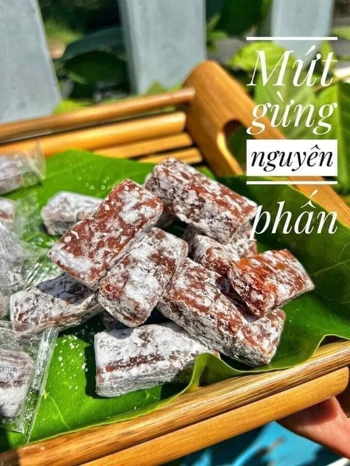 Kẹo gừng dẻo nguyên phấn
