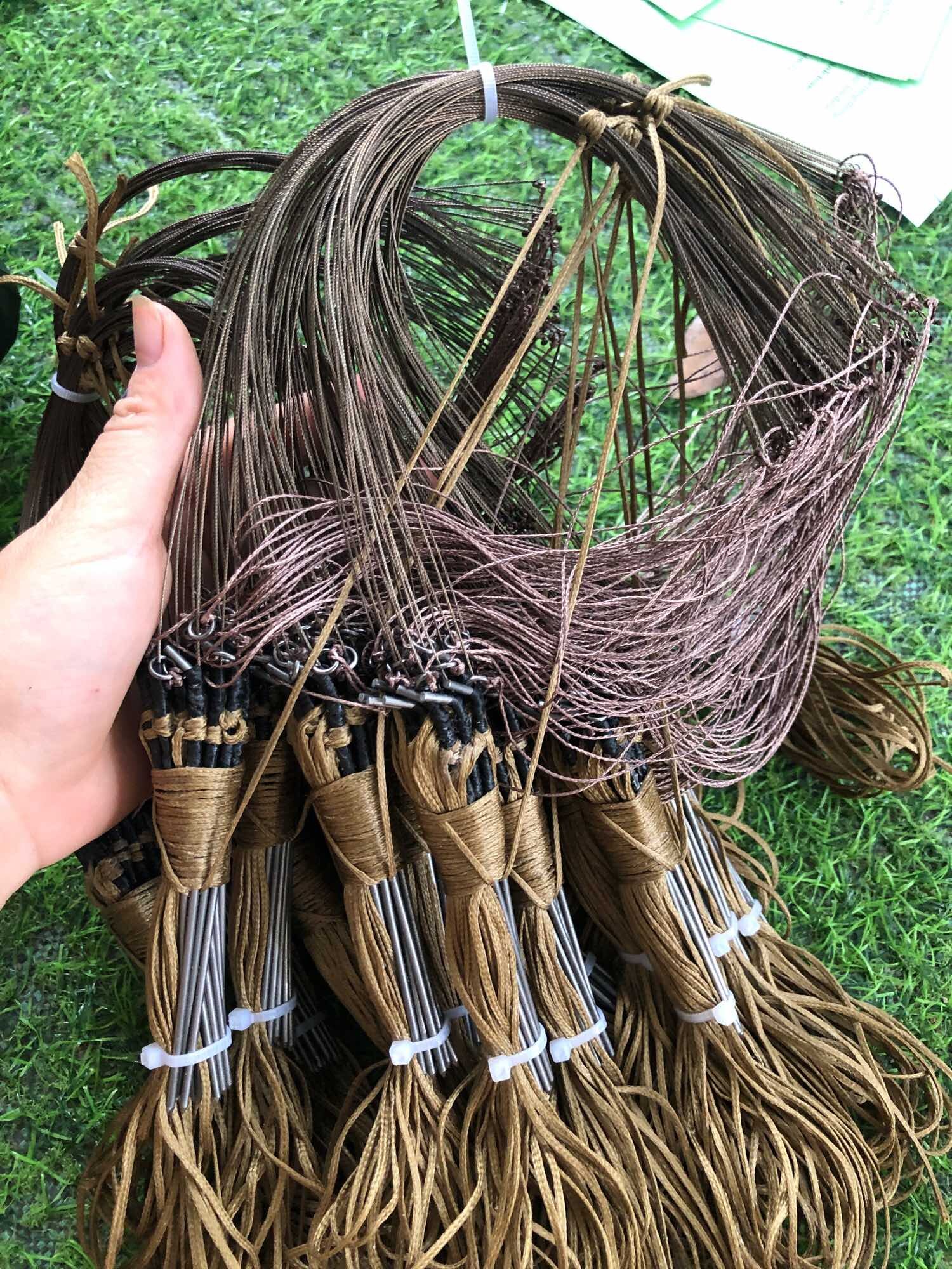 5 bộ giò đón bẫy gà rừng mỗi bộ 20 chân thép mài