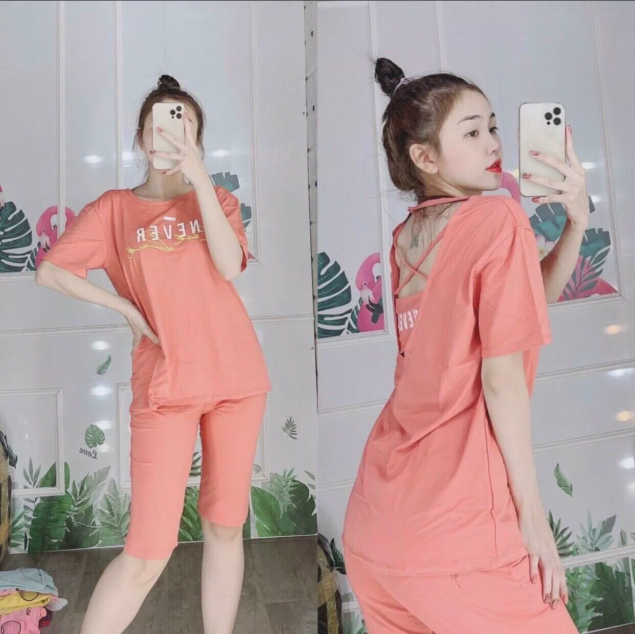[HCM]BỘ ĐỒ LỮNG HỠ LƯNG COTTON CAO CẤP