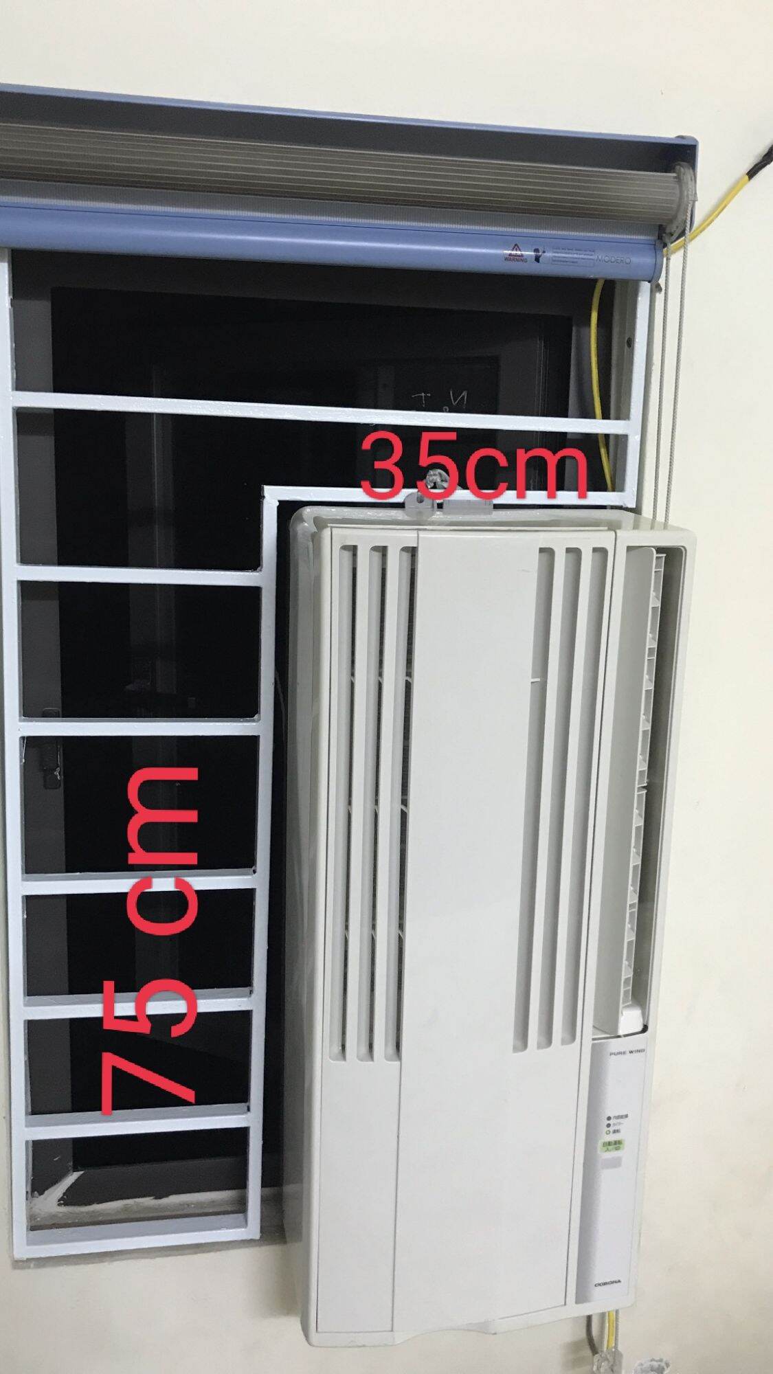 Điều hòa  một cục cửa sổ Nhật bãi