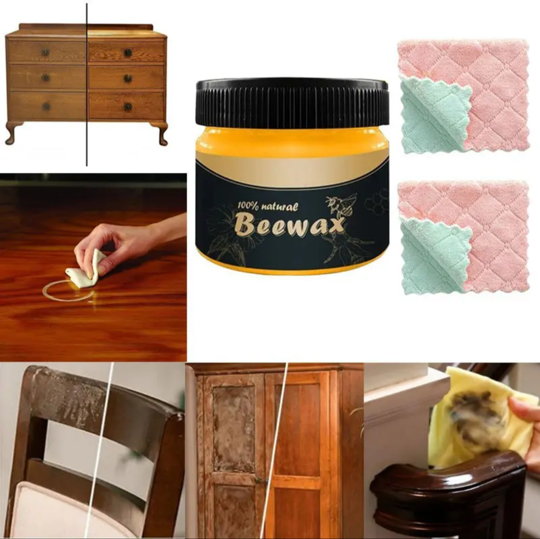 Sáp ong beewax làm sach, làm bóng gỗ ,da, ...