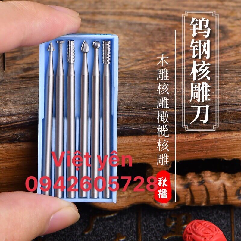 Bộ mũi điêu khắc gỗ chân 2.35