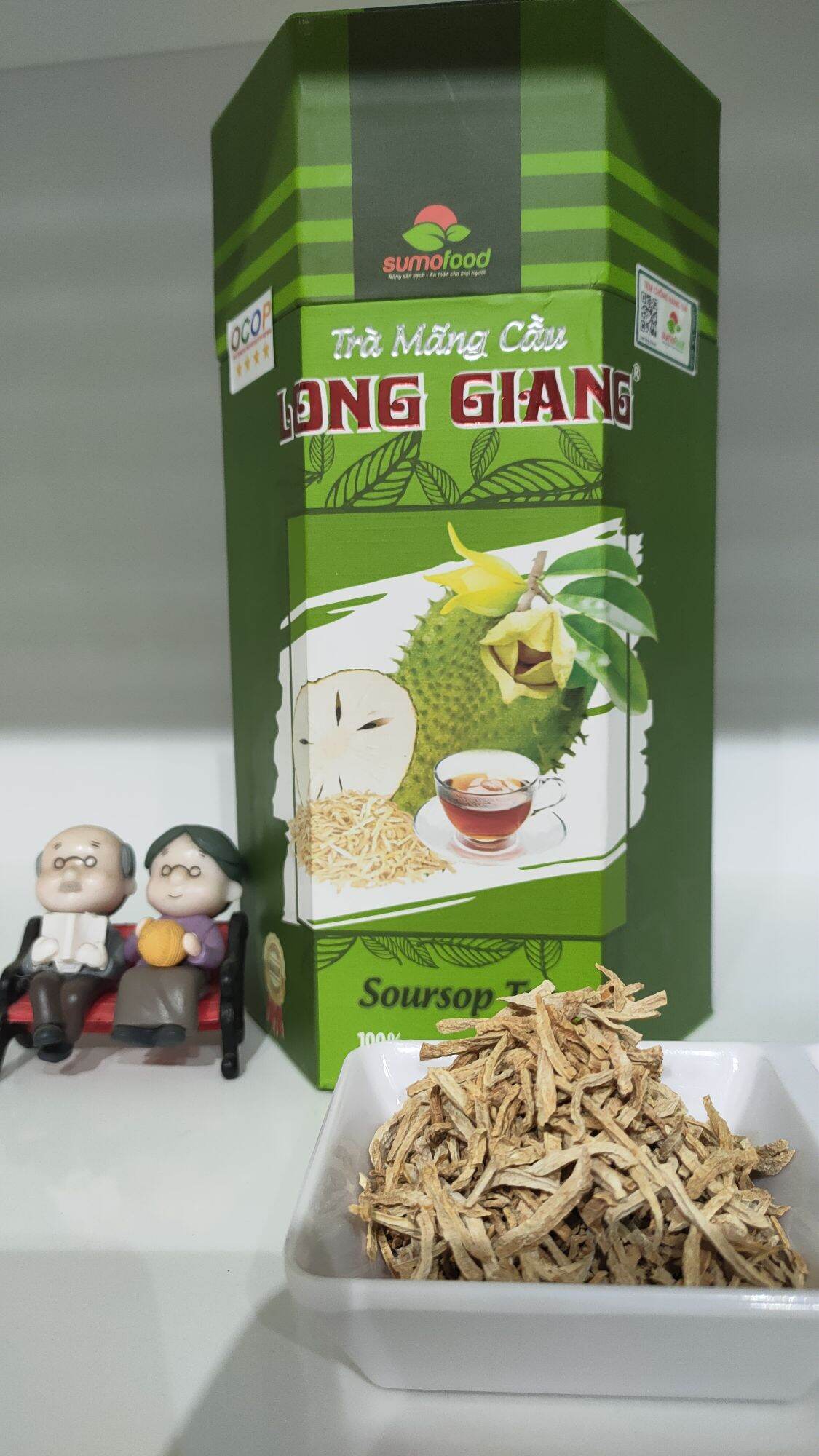 Trà Mãng Cầu Long Giang hộp 200gr