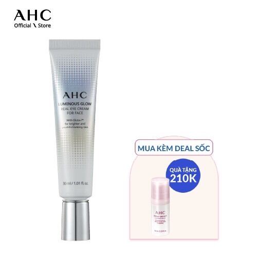 Kem Dưỡng Mắt Ahc Luminous Glow Eyes Cream For Face