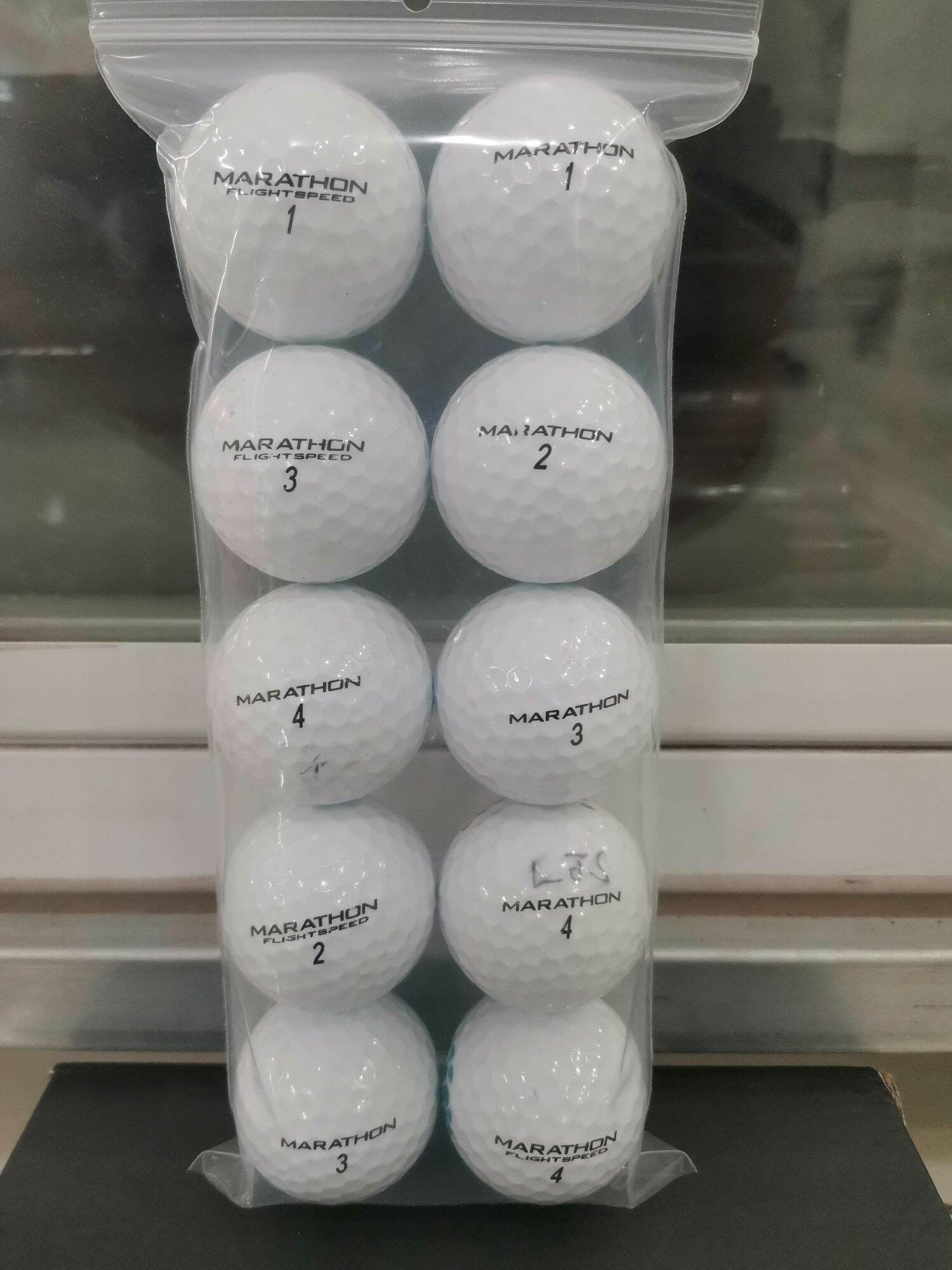  Bóng Golf MARATHON Srixon 10 Bóng Mới 85% 