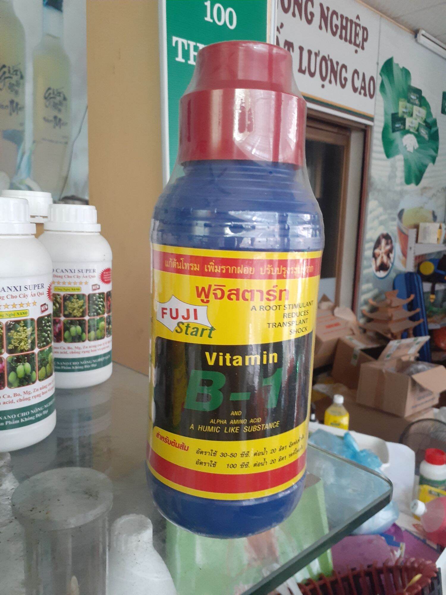 VITAMIN B1 NHẬP KHẨU THÁI LAN CHAI 1 LÍT ( NHÃN XANH)