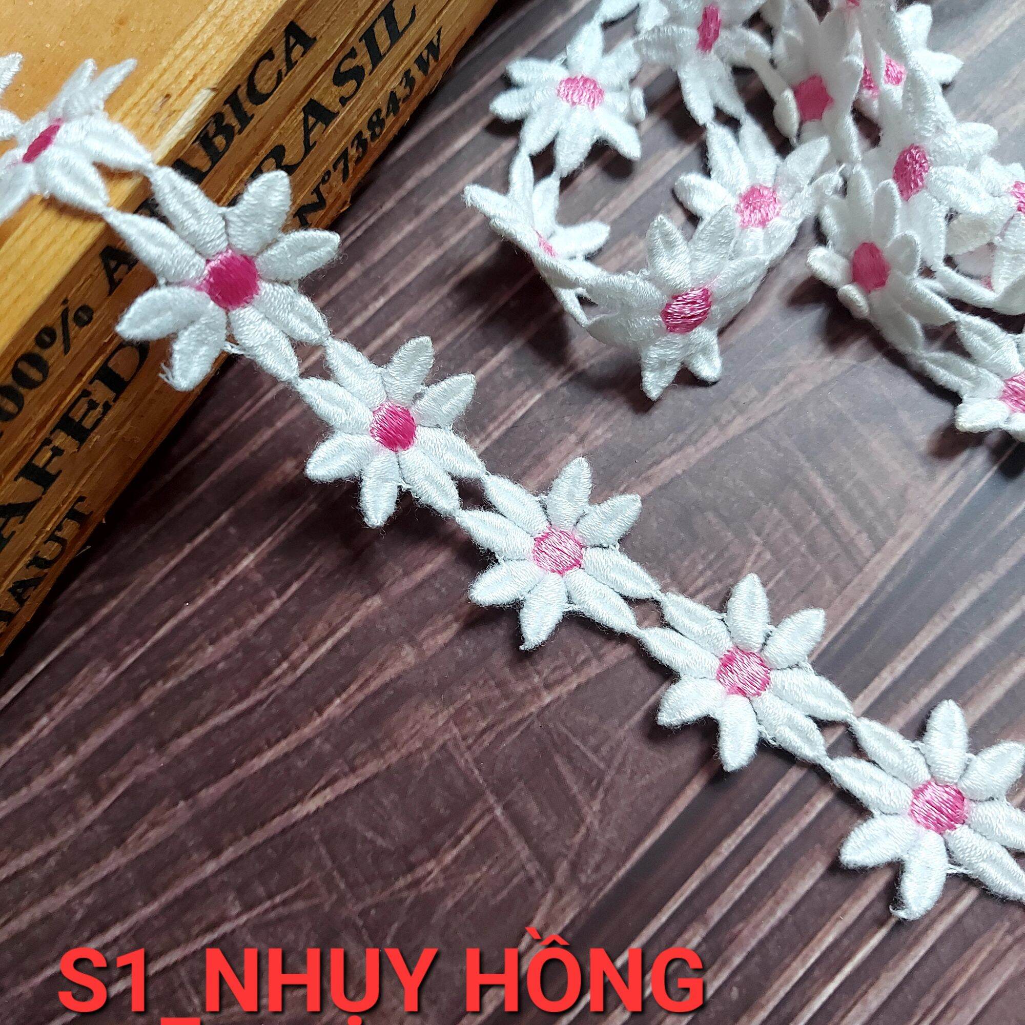 Ren hoa dây , phụ kiện thủ công,bản rộng 2.5 cm